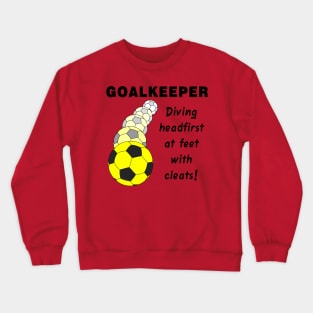 Soccer Goalkeeper Crewneck Sweatshirt